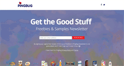 Desktop Screenshot of pingbug.com